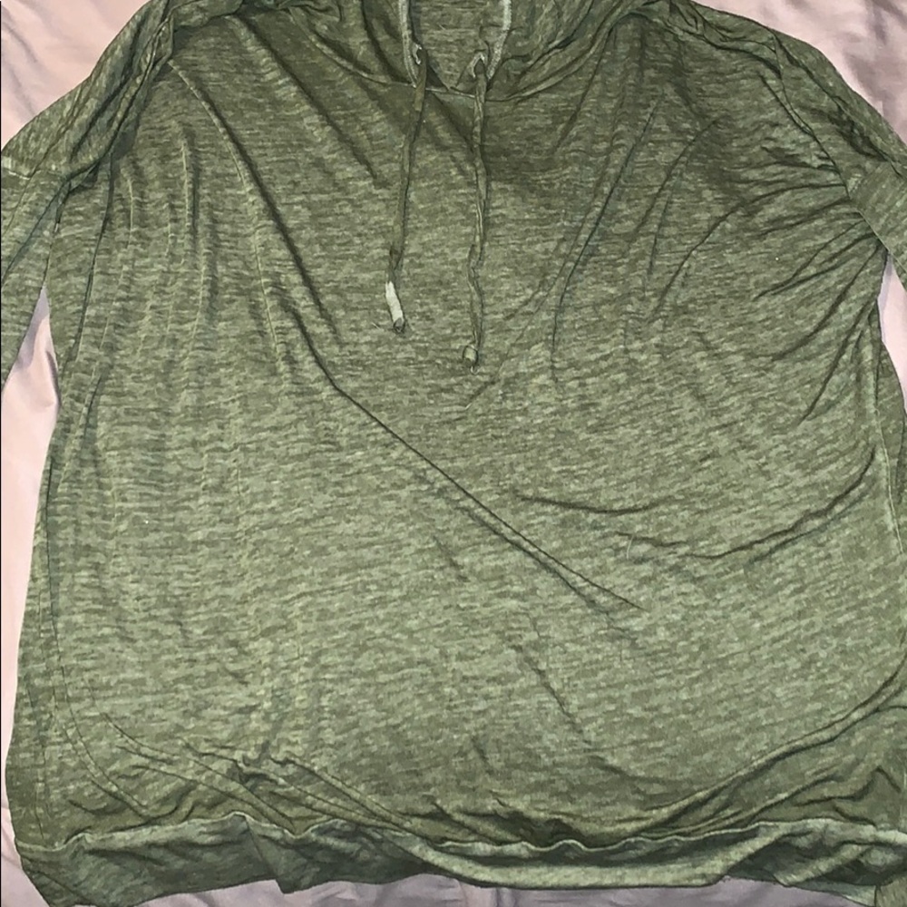 Long sleeved hoodie